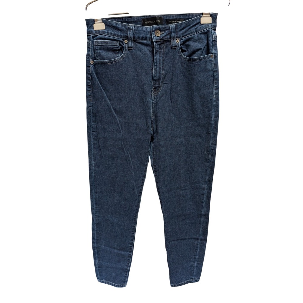 Kendall + Kylie The Kontour High Rise Jeans Women 30 Blue Excellent Skinny